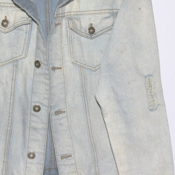 Vintage Late 1990s Early 2000s Stone-Washed Denim Jacket-EXCELLENT CONDITION!! - Picture 5 of 5